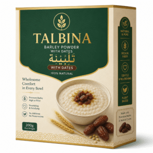 Talbina with Dates